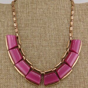 Thermoset Moonglow Purple Lavendar Necklace Choker Lucite VTG Unsigned Coro?